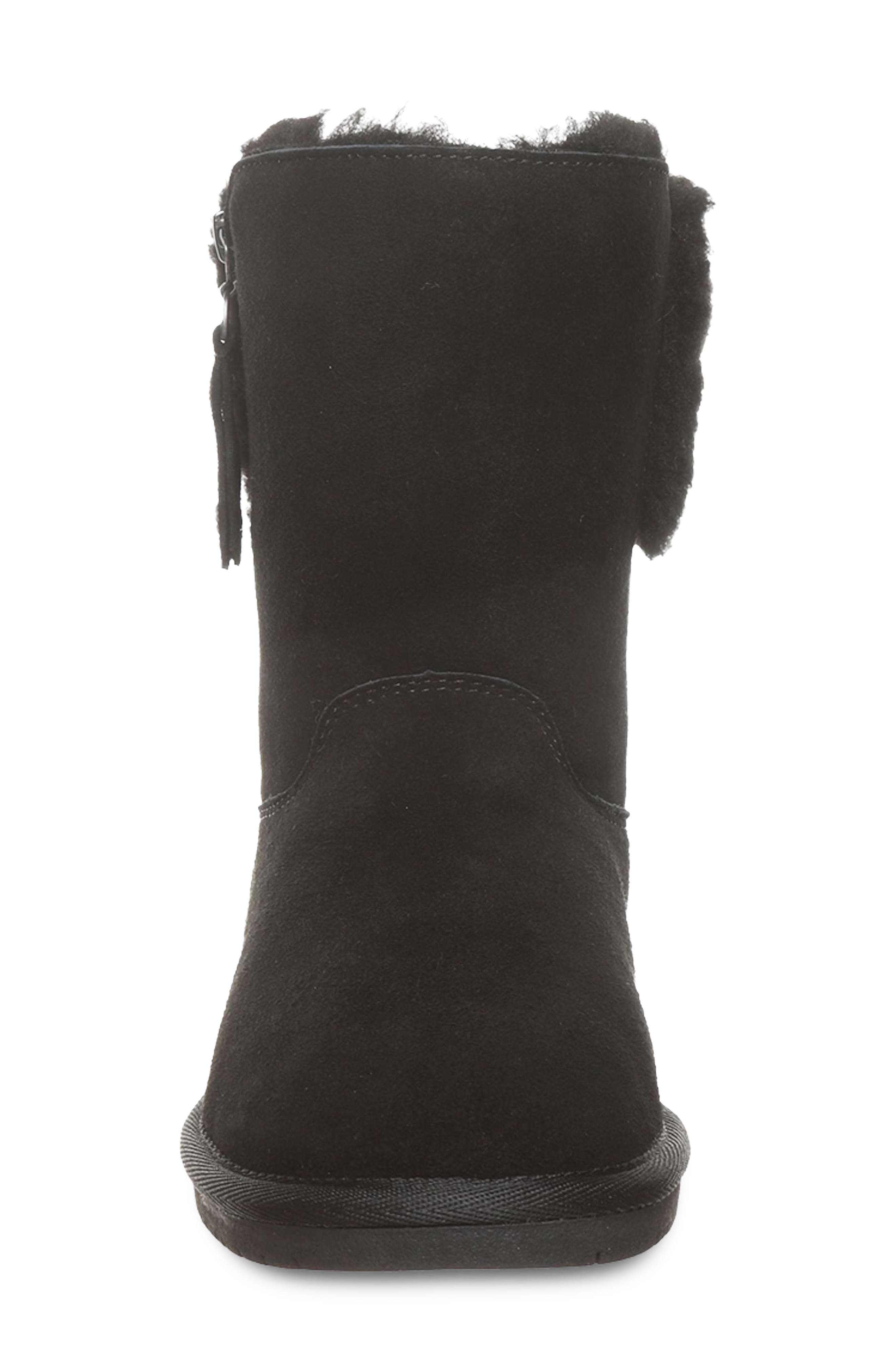 Lisa Leather Boot, Alternate, color, BLACK/ BLACK