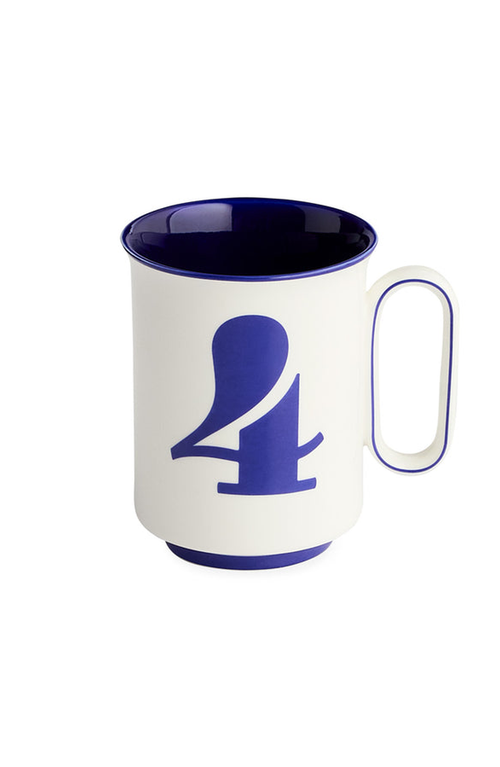 Jonathan Adler Lucky Number Mug In Four