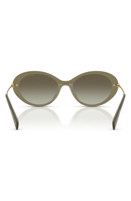 Michael Kors Womens Mk2245u Rockaway Round-frame Acetate Sunglasses Black