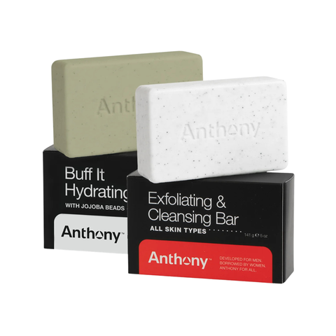 Hydrating + Exfoliating Bar Soap Duo