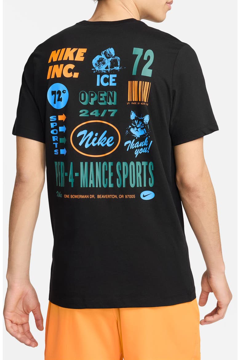 Dri-FIT 3MO GFX Graphic T-Shirt, Alternate, color, BLACK