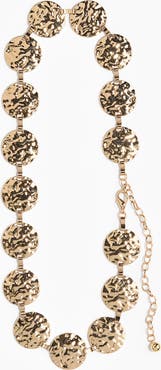 H&M Metal-disc waist belt