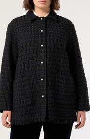 Marina Rinaldi Ariete Tweed Jacket