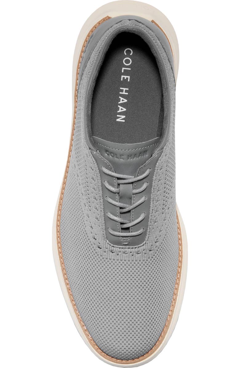 Cole Haan Grand Remix Oxford, Alternate, color, Sea Stone / Lava Smoke / Ivory