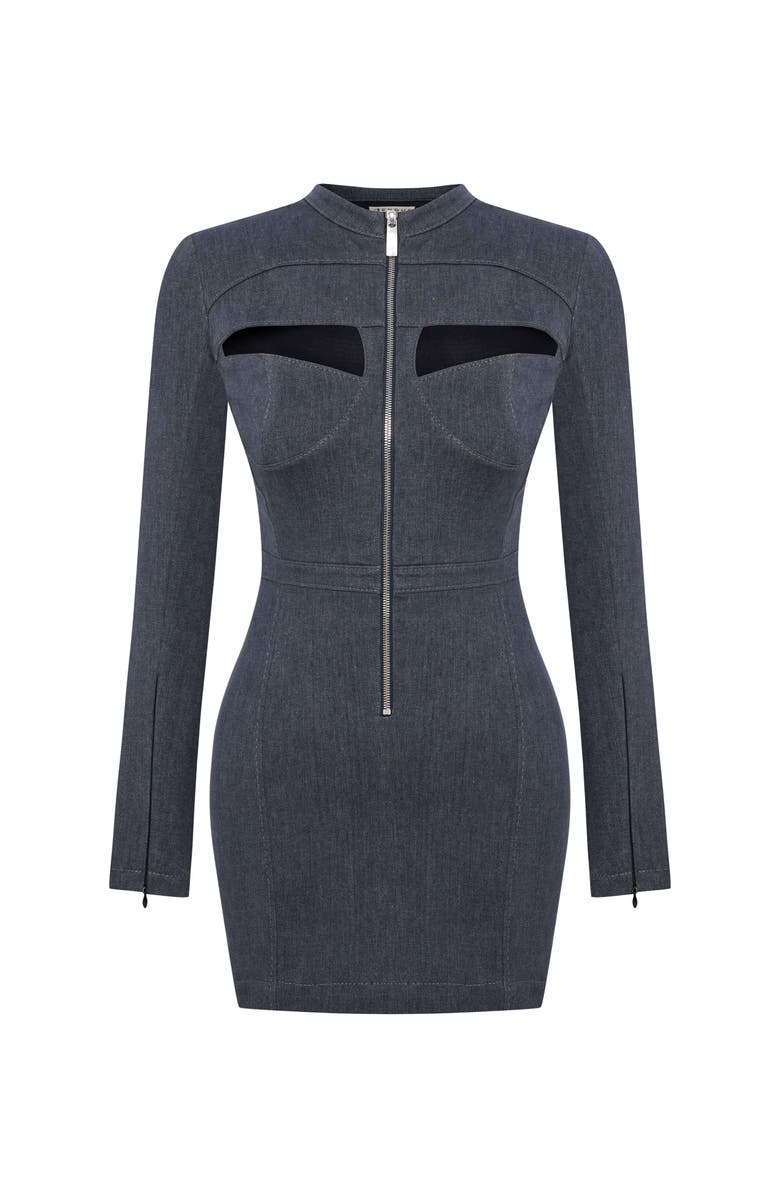 Jendue Belinda Denim Jean - Luxury Women's Designer Denim, Alternate, color, Iced Blue