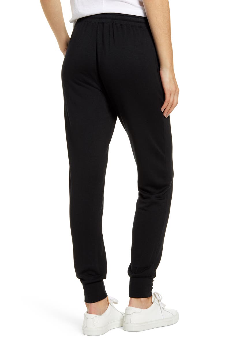 Splendid Supersoft Joggers, Alternate, color, Black