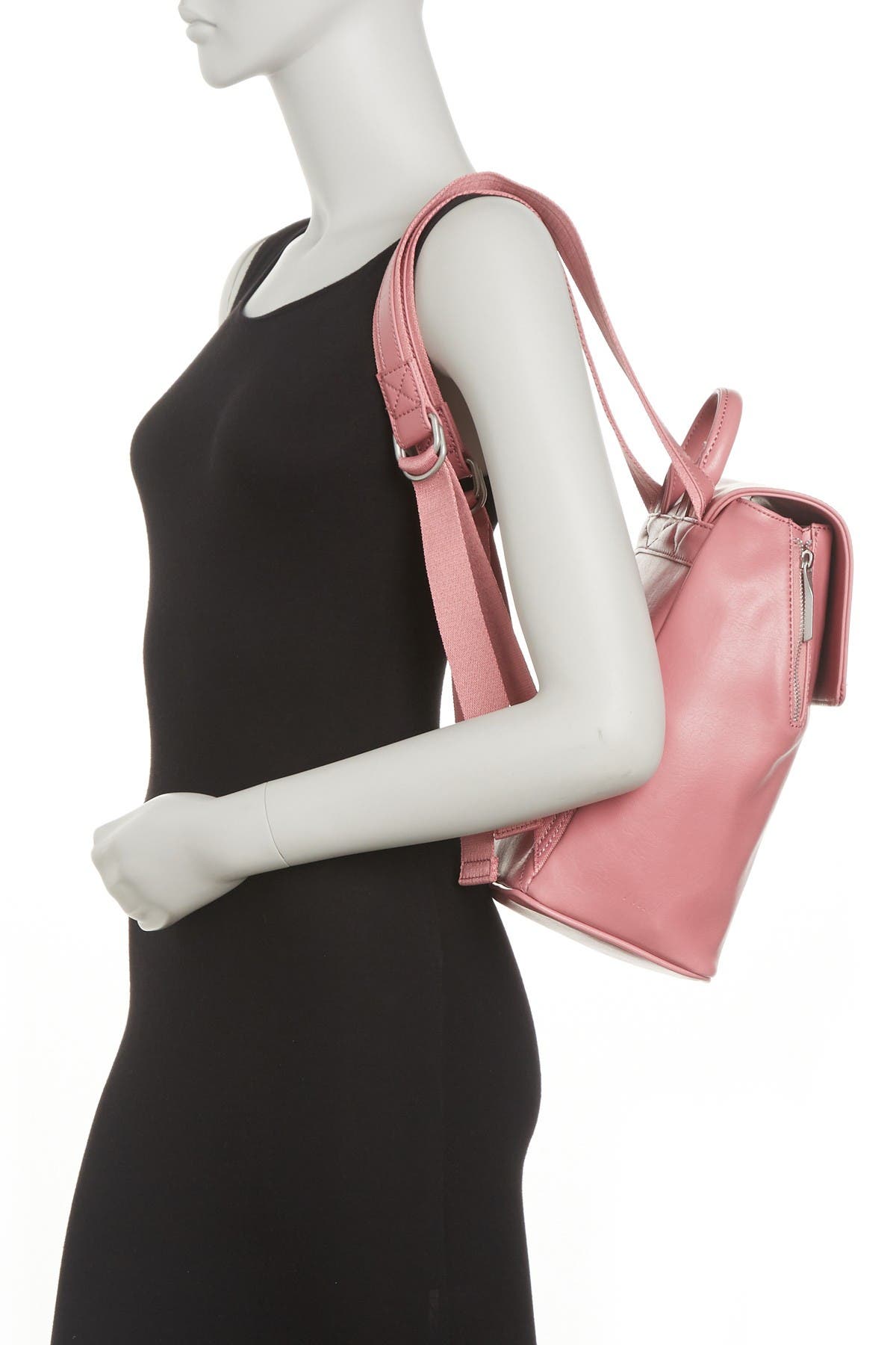 Matt & Nat Mini Fabi Faux Leather Backpack, Alternate, color, 