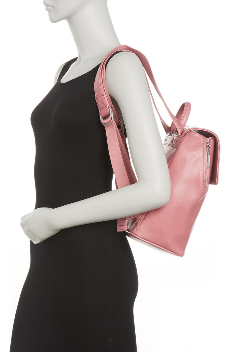 Matt & Nat Mini Fabi Faux Leather Backpack, Alternate, color,