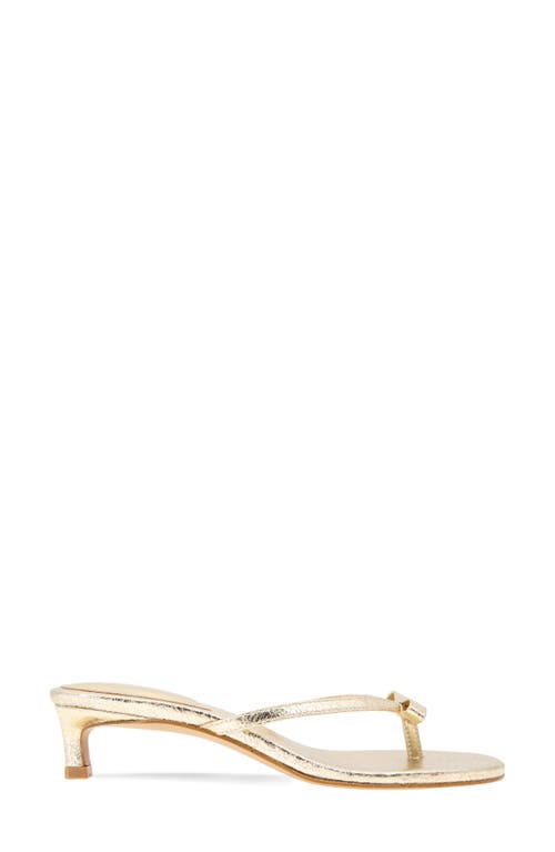 Bcbgeneration Zia Slide Sandal In Gold
