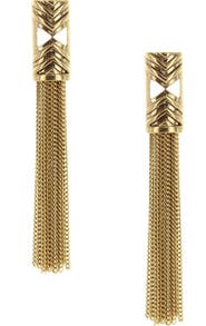 OLIVIA WELLES Lyla Fringe Earrings