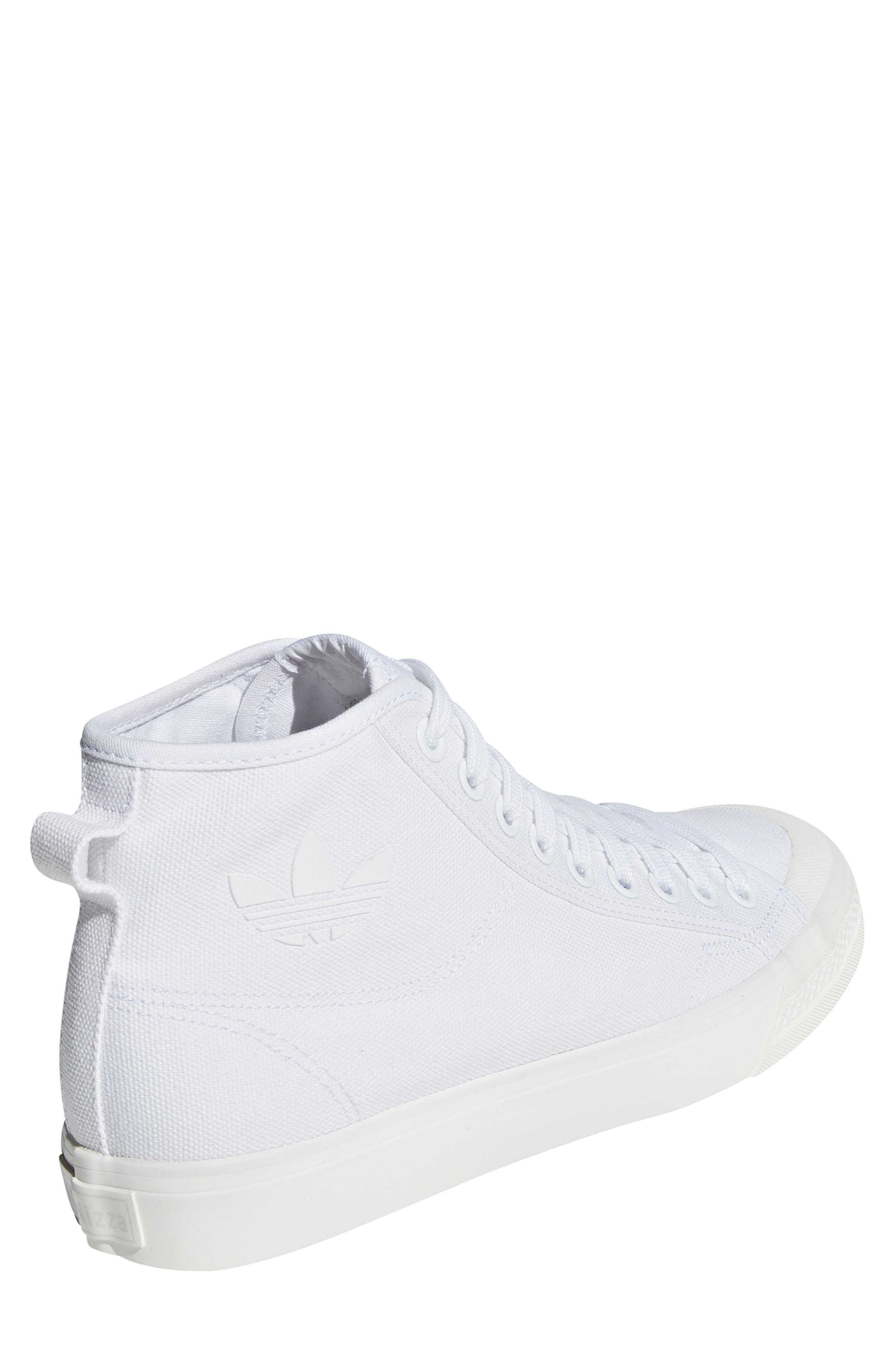 adidas Nizza Canvas High Top Sneaker, Alternate, color, 