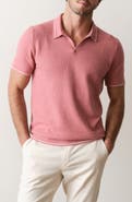 Marine Layer Liam Cotton Blend Sweater Polo