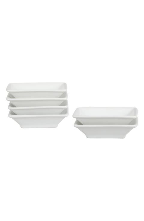 Set of 4 Rectangular Soy Sauce Dishes