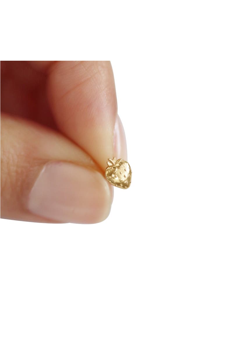 Whit Jewelry 14K Yellow Gold Strawberry Stud, Alternate, color, 