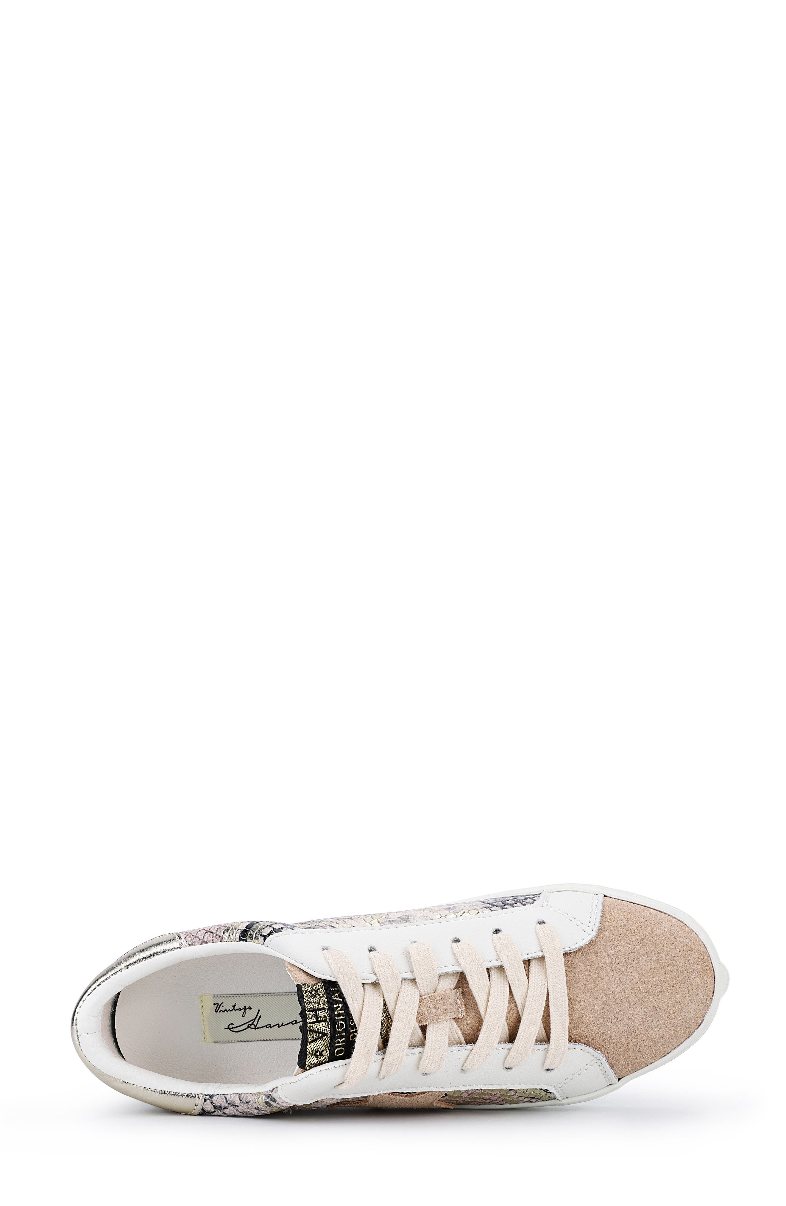 Kate Snake Embossed Sneaker, Alternate, color, BLUSH SNAKE MULTI