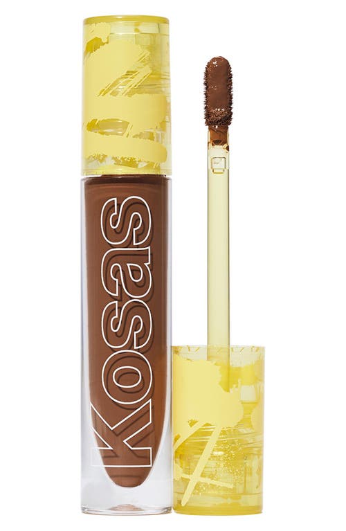 Kosas Revealer Super Creamy + Brightening Concealer with Caffeine and Hyaluronic Acid in Tone 8.8 N 