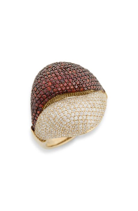 Pavé Cubic Zirconia Ring