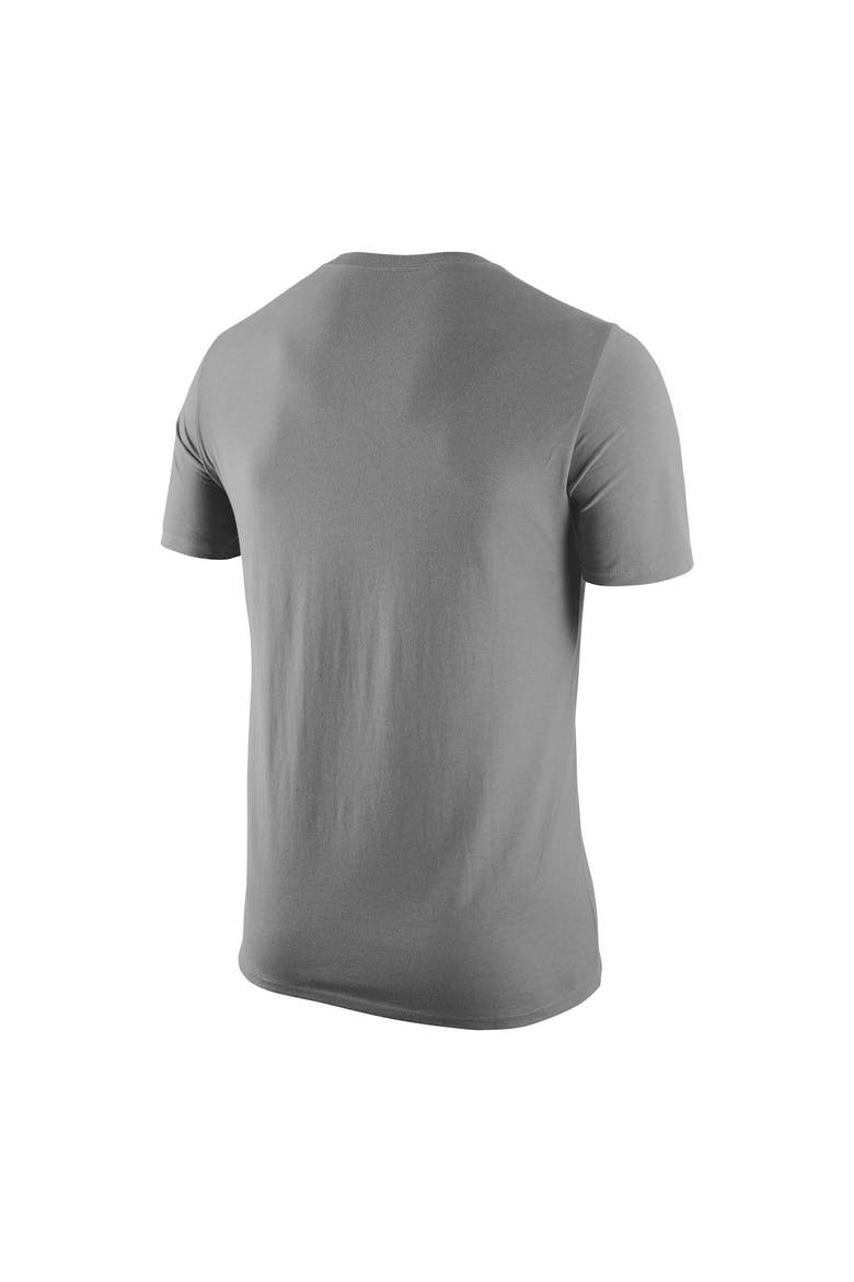 Men's Nike Heather Gray Oregon Ducks Basketball Logo T-Shirt, Alternate, color, Gray