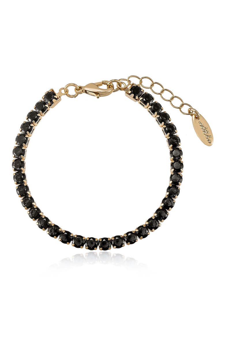 Giselle Sparkle Bracelet, Main, color, BLACK
