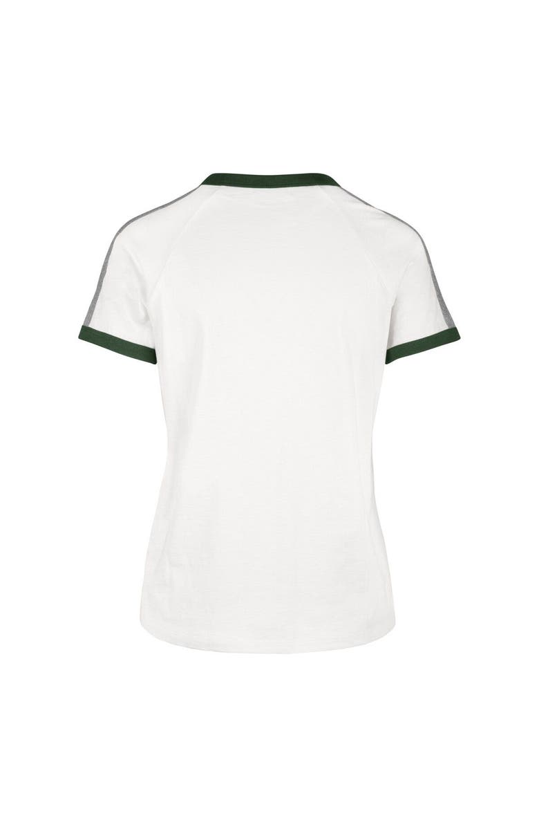 '47 Women's '47 White Michigan State Spartans Sweet Heat Peyton T-Shirt, Alternate, color,