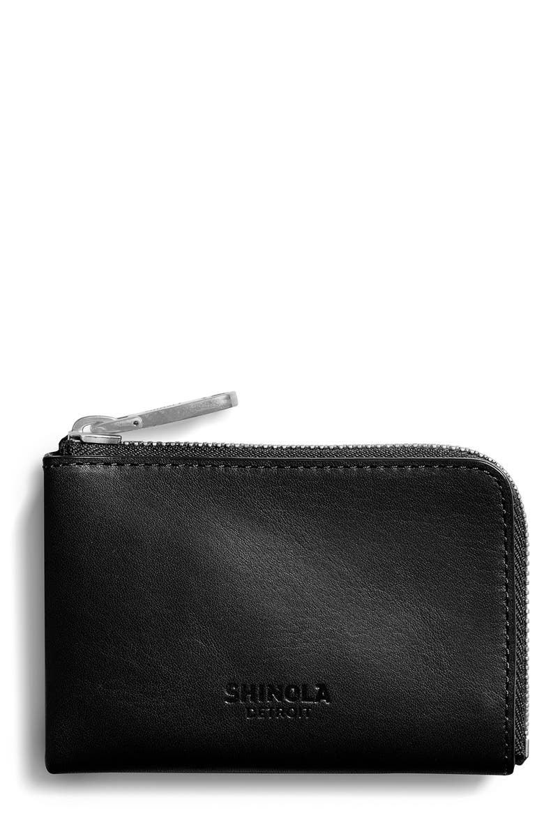 Shinola Zip Key Wallet, Main, color, 