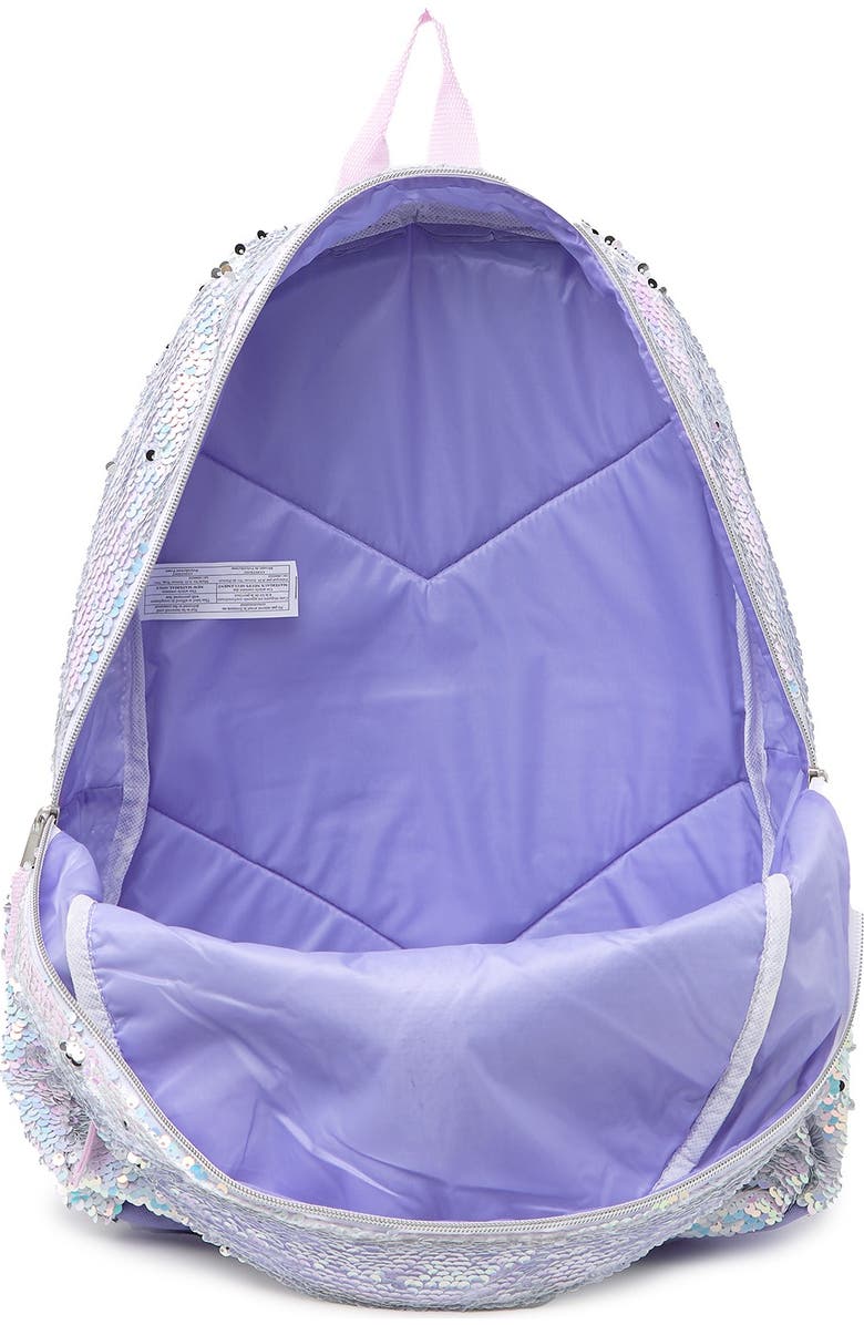 A.D. Sutton & Sons Sequined Unicorn Backpack, Alternate, color,