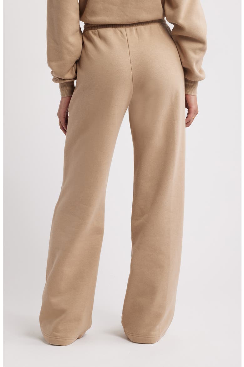 Baggy Wide Leg Sweatpants, Alternate, color, TAN SAVANNAH