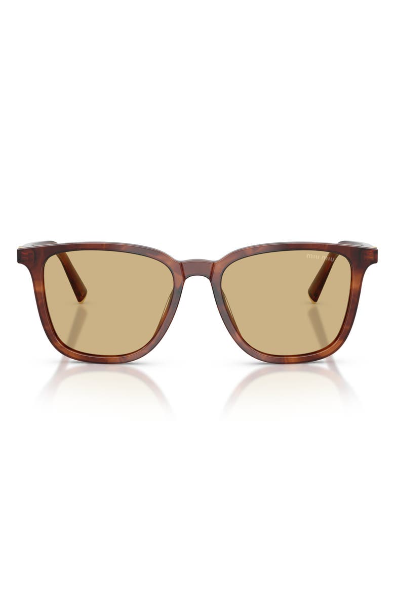 Miu Miu 53mm Square Sunglasses, Main, color, 
