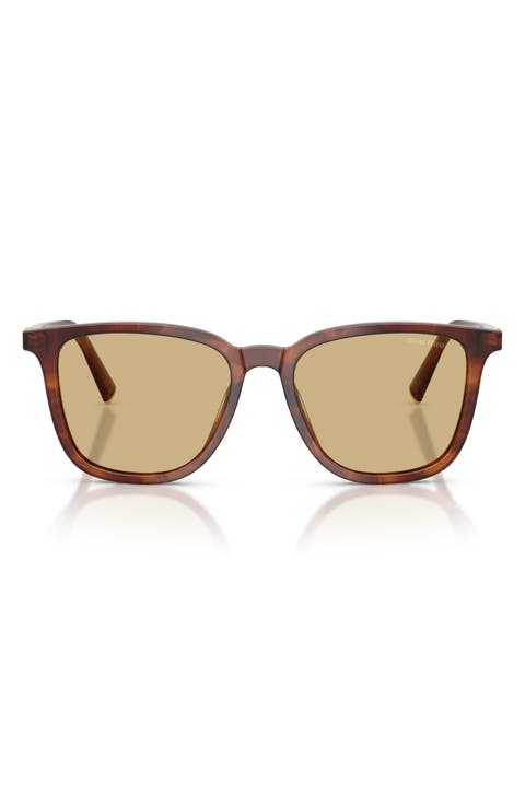 53mm Square Sunglasses