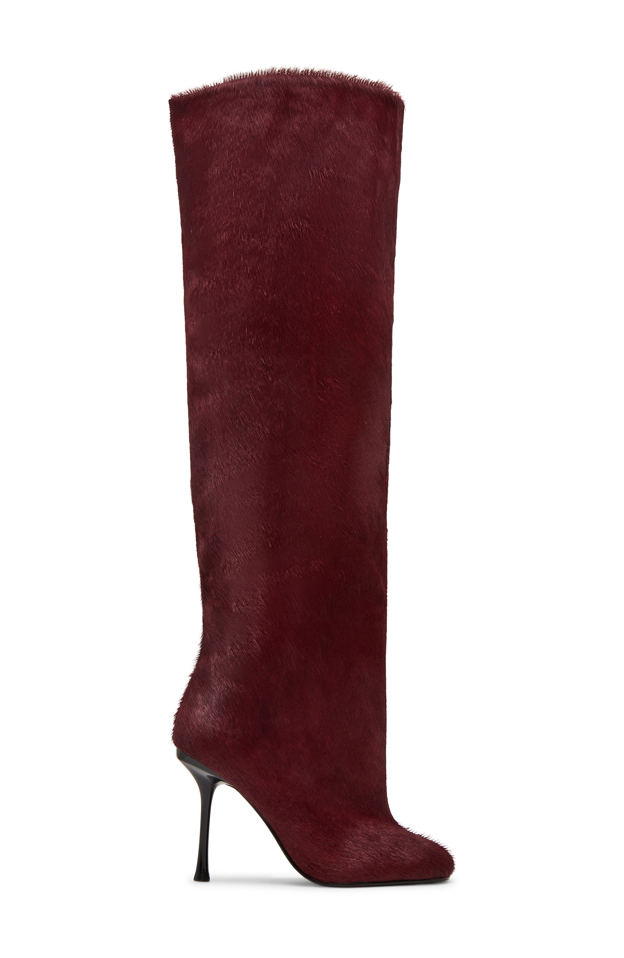 Steve Madden Alluring Over the Knee Boot, Alternate, color, Red