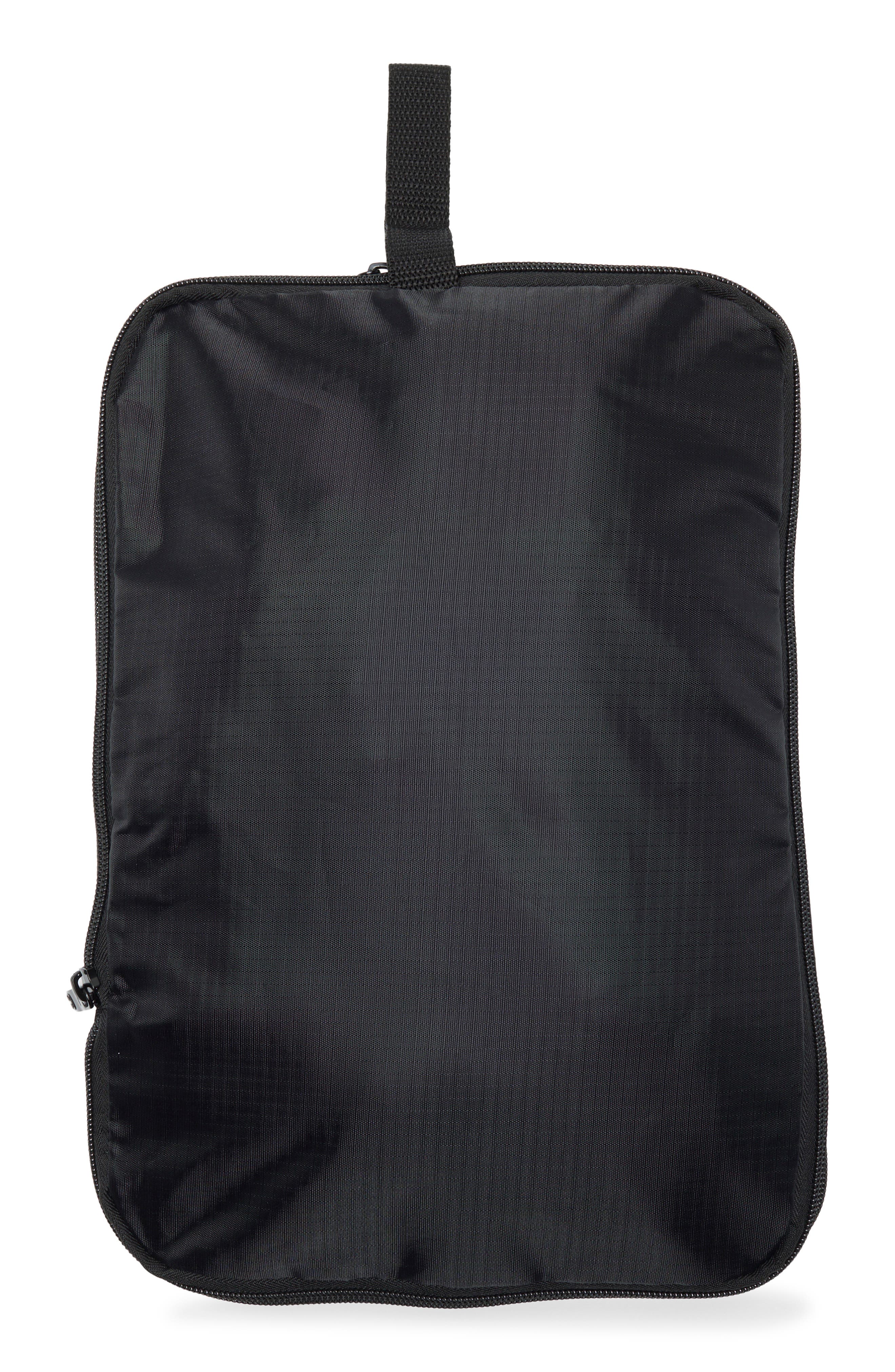 Travel Smart 3-Piece Pouch Set, Alternate, color, BLACK
