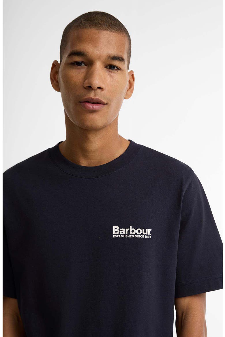 Moonwell Relaxed Fit Cotton Graphic T-Shirt, Alternate, color, DARK NAVY