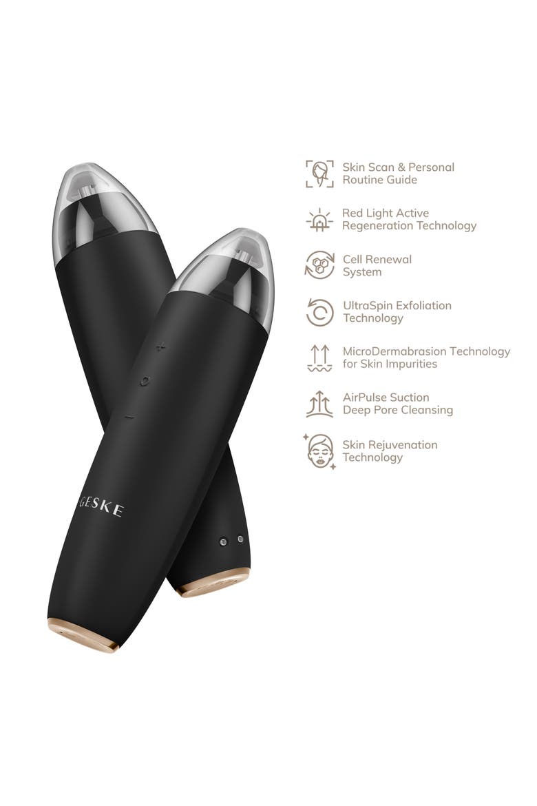 SmartAppGuided MicroDermabrasion Blackhead Remover | 7 in 1, Alternate, color, Gray