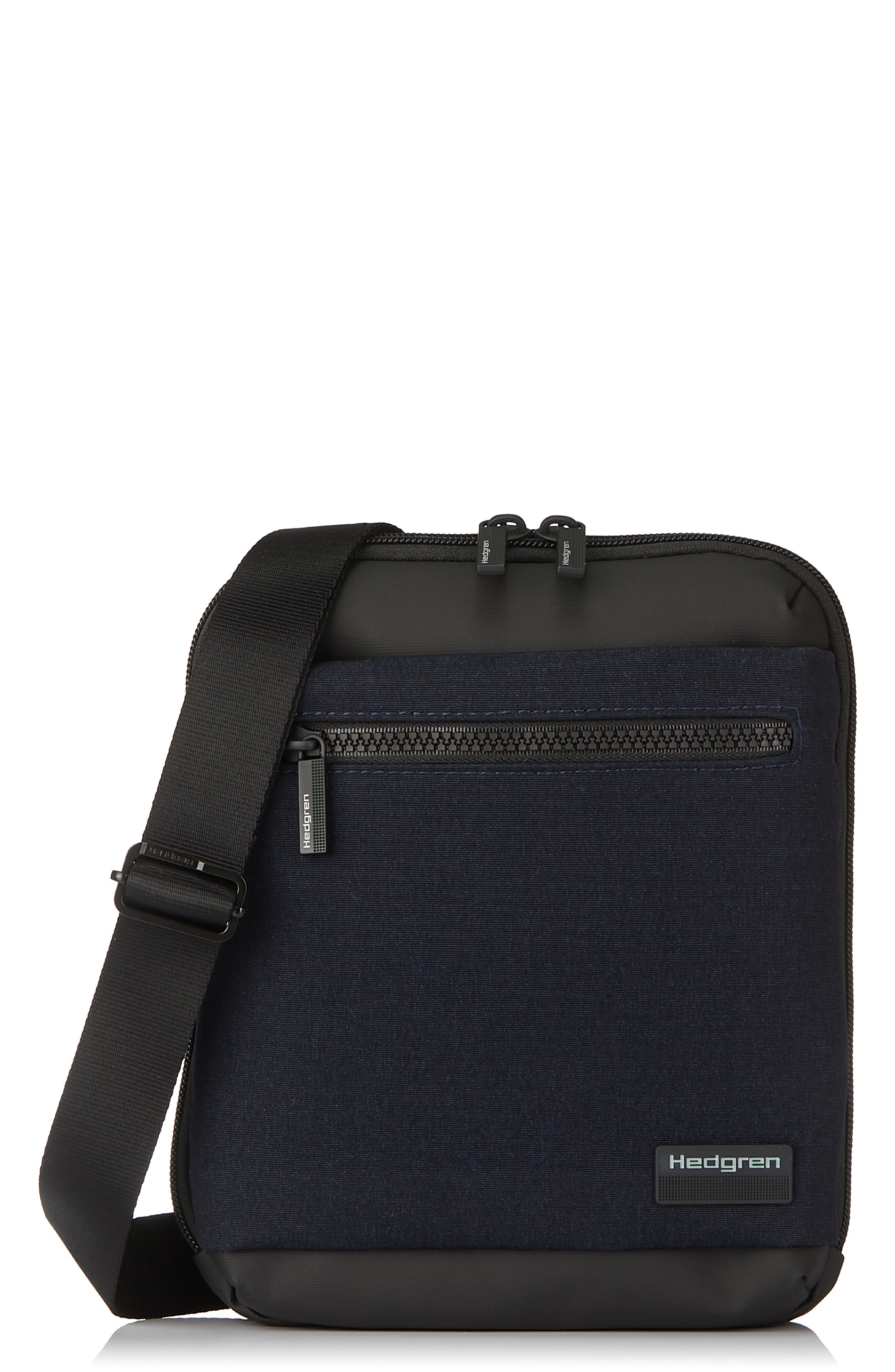 Slim Chip RFID Water Repellent Crossbody Bag, Main, color, ELEGANT BLUE