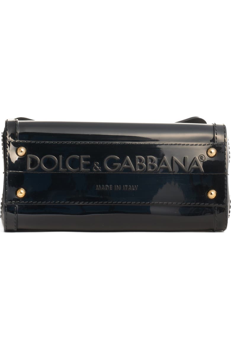 Dolce&Gabbana Small Miss Sicily Translucent Satchel, Alternate, color,