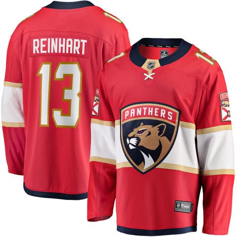 Men
s Fanatics Sam Reinhart Red Florida Panthers Breakaway Player Jersey