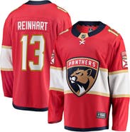 FANATICS Men's Fanatics Sam Reinhart Red Florida Panthers Breakaway Player Jersey