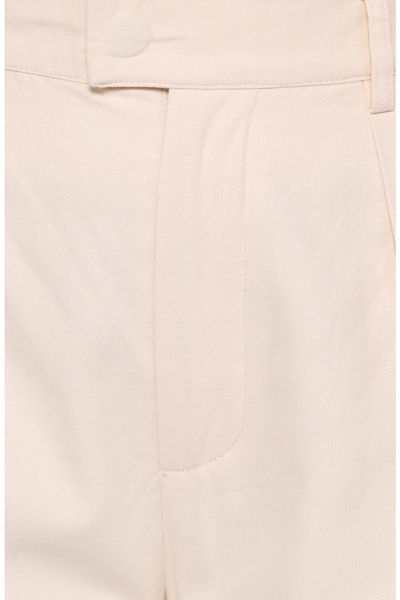 Asher Tie Detail Tapered Leg Pants, Alternate, color, CREAM