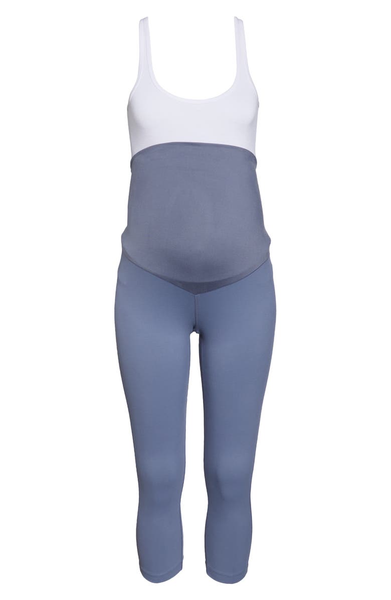 Zella Live In Crop Maternity Leggings, Alternate, color,