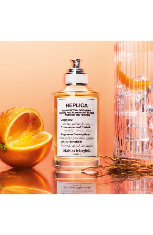 Maison Margiela Womens Replica Never Ending Summer Eau De Toilette 100ml In Yellow