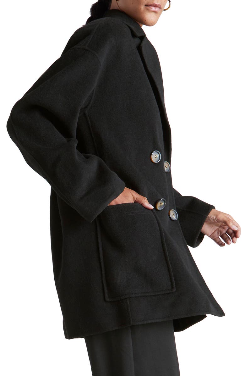 Splendid x Kate Young Wool & Cashmere Coat, Alternate, color, 
