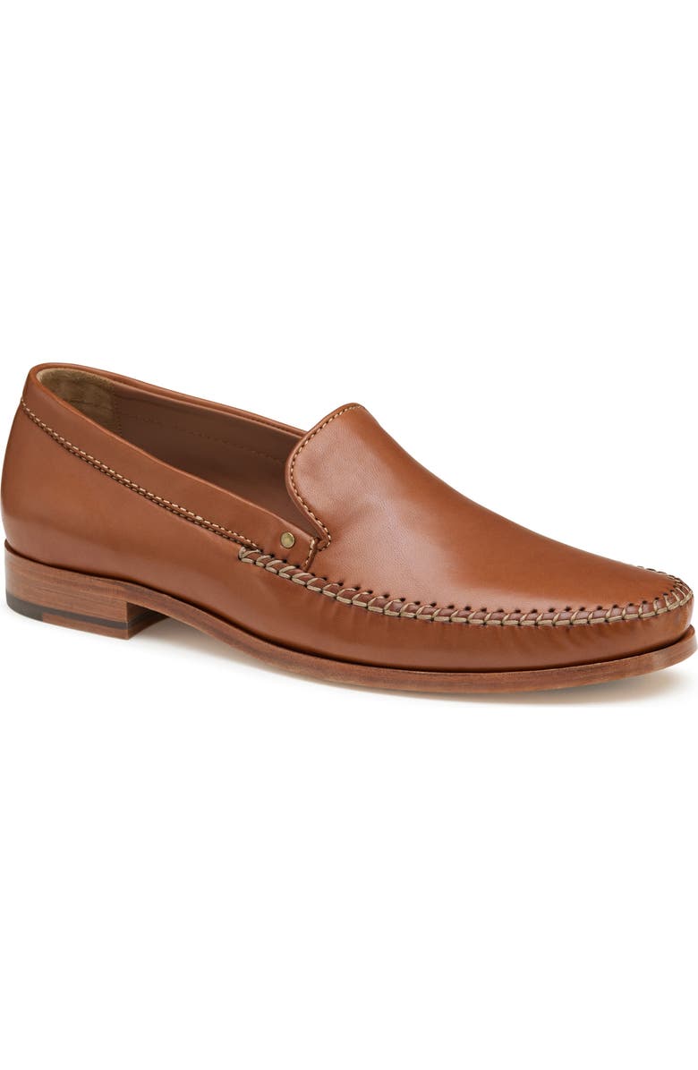 JOHNSTON & MURPHY COLLECTION Baldwin Whipstitch Venetian Loafer, Main, color,