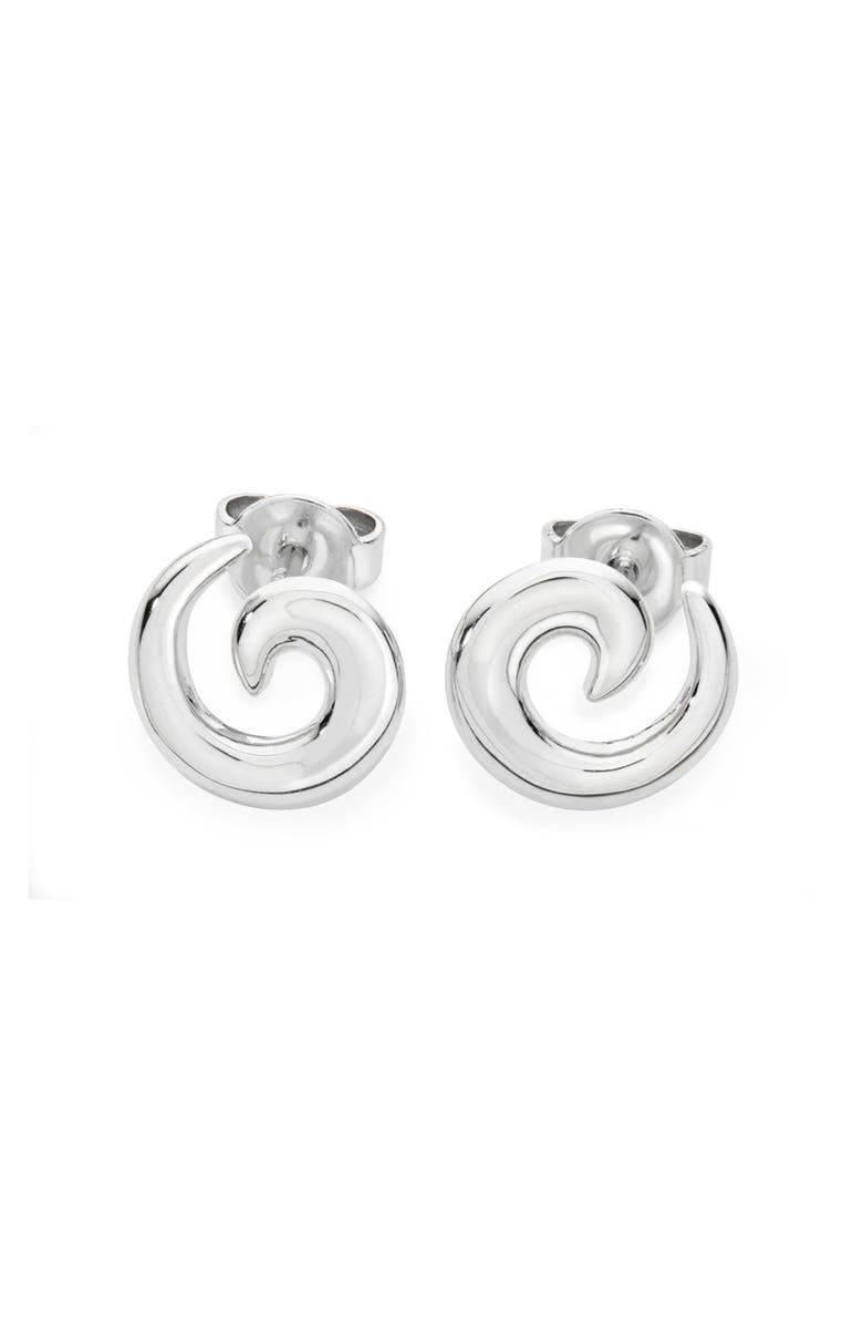 Lucy Quartermaine Swirl Studs, Main, color, 