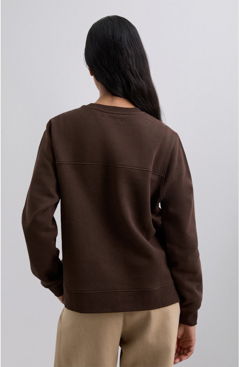 Scalpers Basicfade Sweater, Alternate, color, Darkbrown