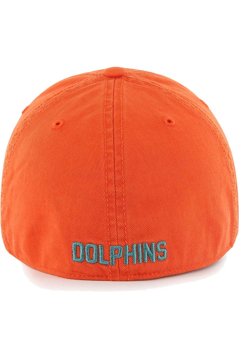 Men's '47 Orange Miami Dolphins Gridiron Classics Franchise Legacy Fitted Hat, Alternate, color, Orange