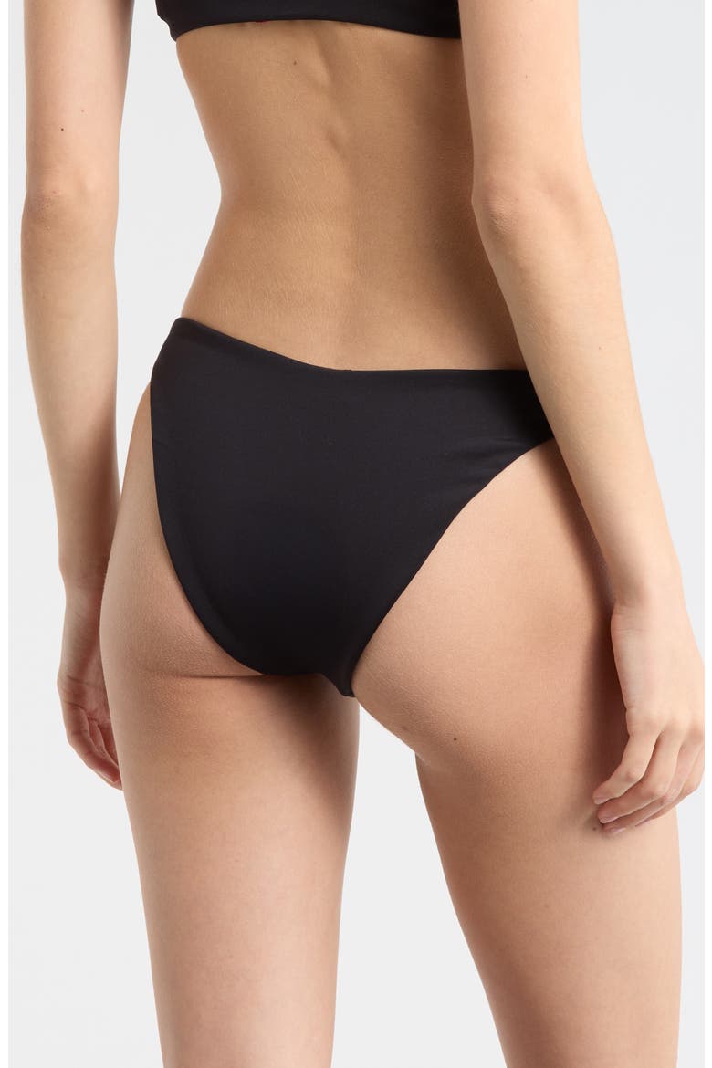 Dip High Leg Bikini Bottoms, Alternate, color, JET