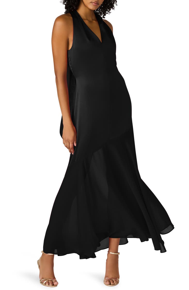 Steve Madden Lua Maxi Dress, Main, color, Black