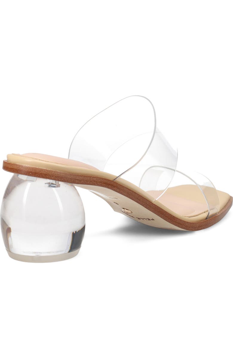 Pelle Moda Lela Slide Sandal, Alternate, color, Clear