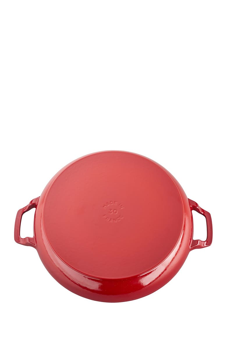 Staub 3.5-Quart Enameled Cast Iron Braiser, Alternate, color, Cherry