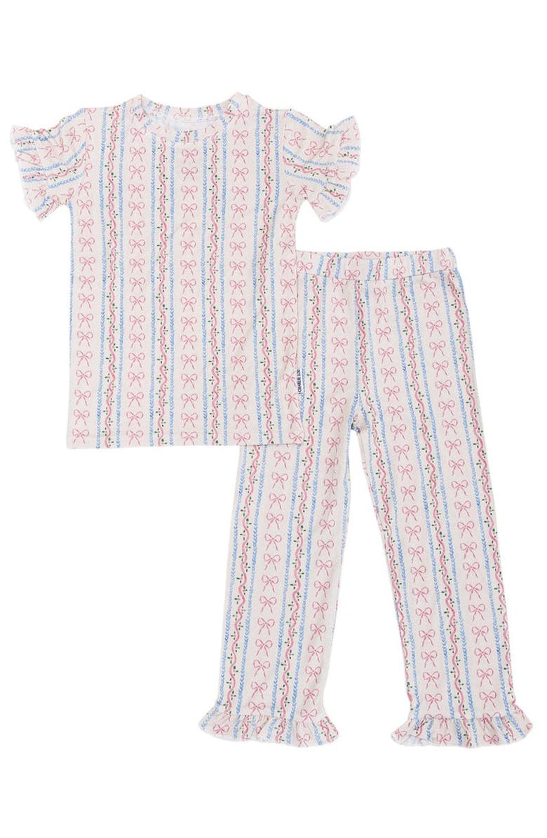 Charlie Lou Baby<sup>®</sup> Ruffle Pajama Set, Main, color,